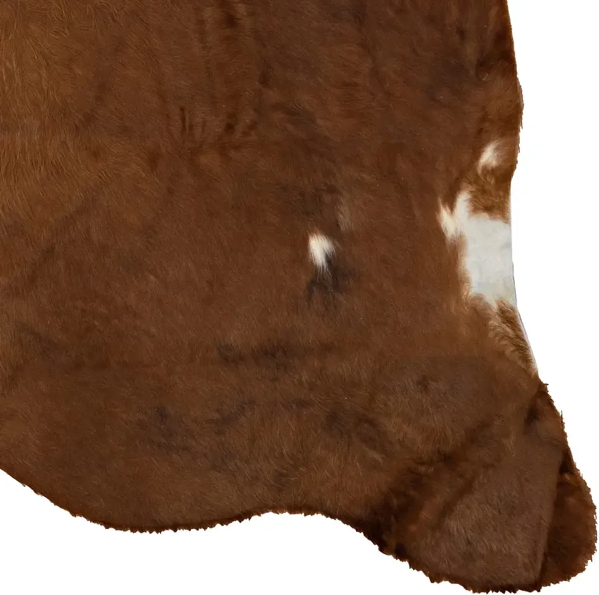 Cowhide 5' x 8' Area Rug - Medium Brindle