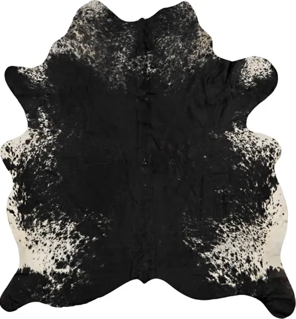 Cowhide 5' x 8' Dark Brindle Area Rug