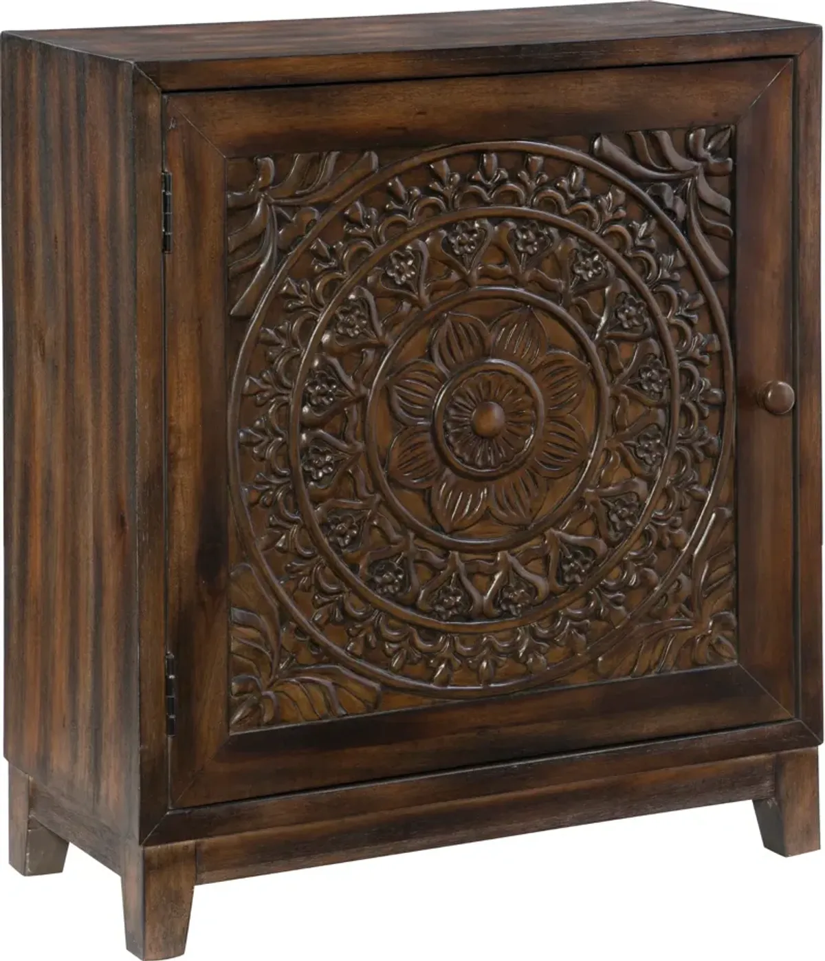 Barnett Accent Cabinet - Dark Brown