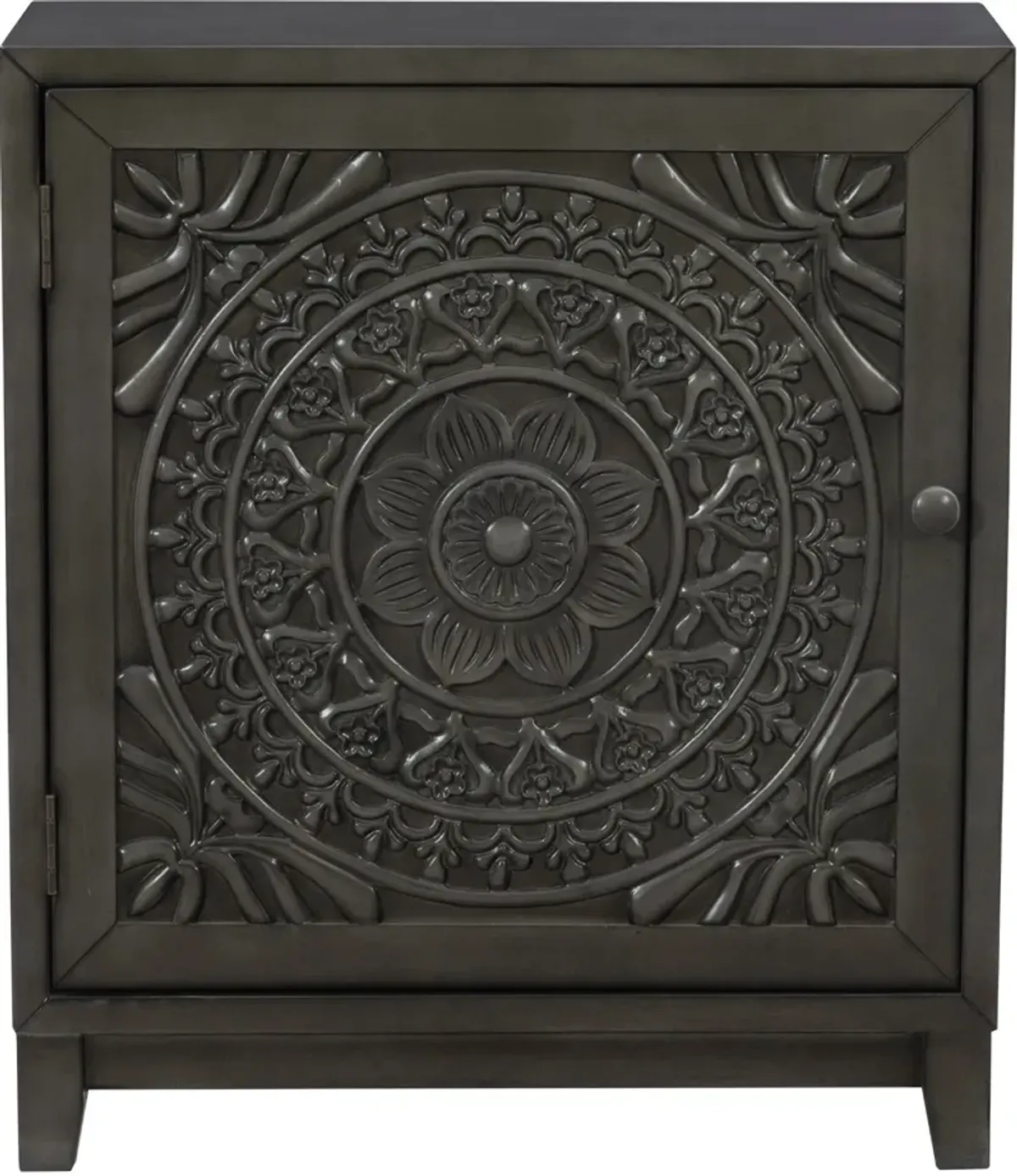 Barnett Accent Cabinet - Dark Gray