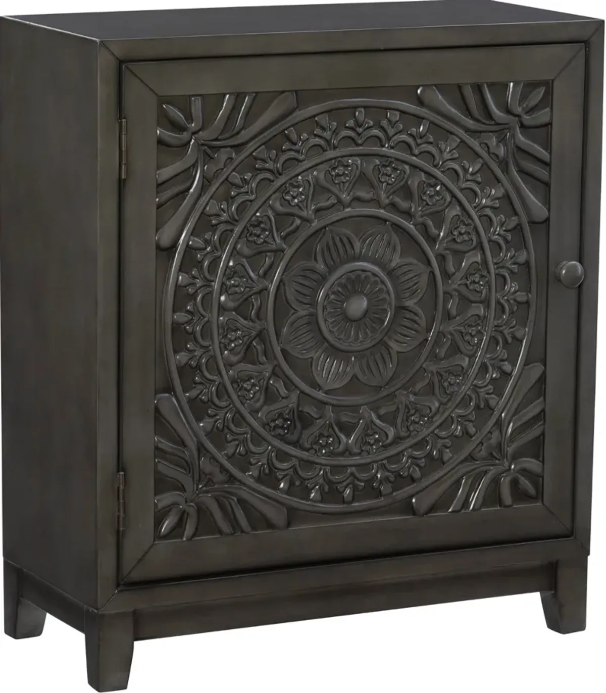 Barnett Accent Cabinet - Dark Gray