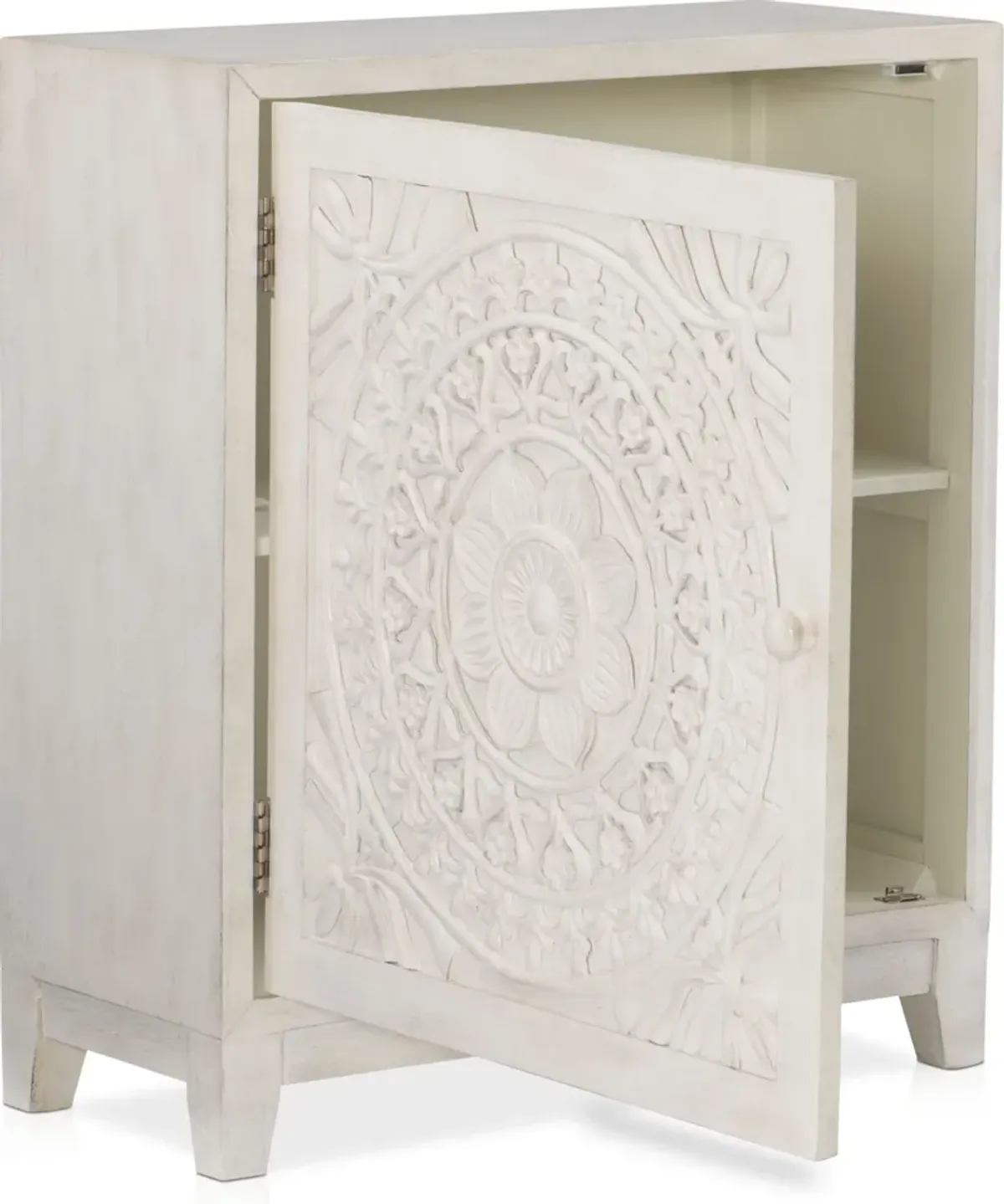 Barnett Accent Cabinet - White