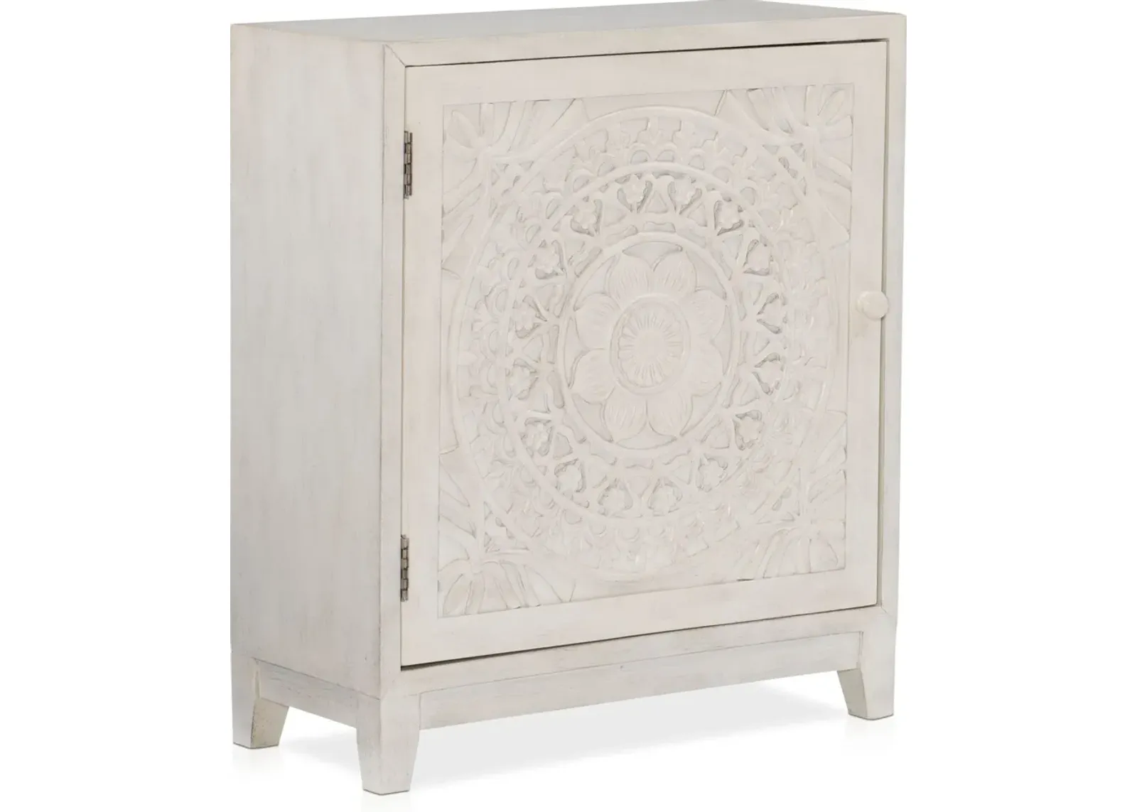 Barnett Accent Cabinet - White