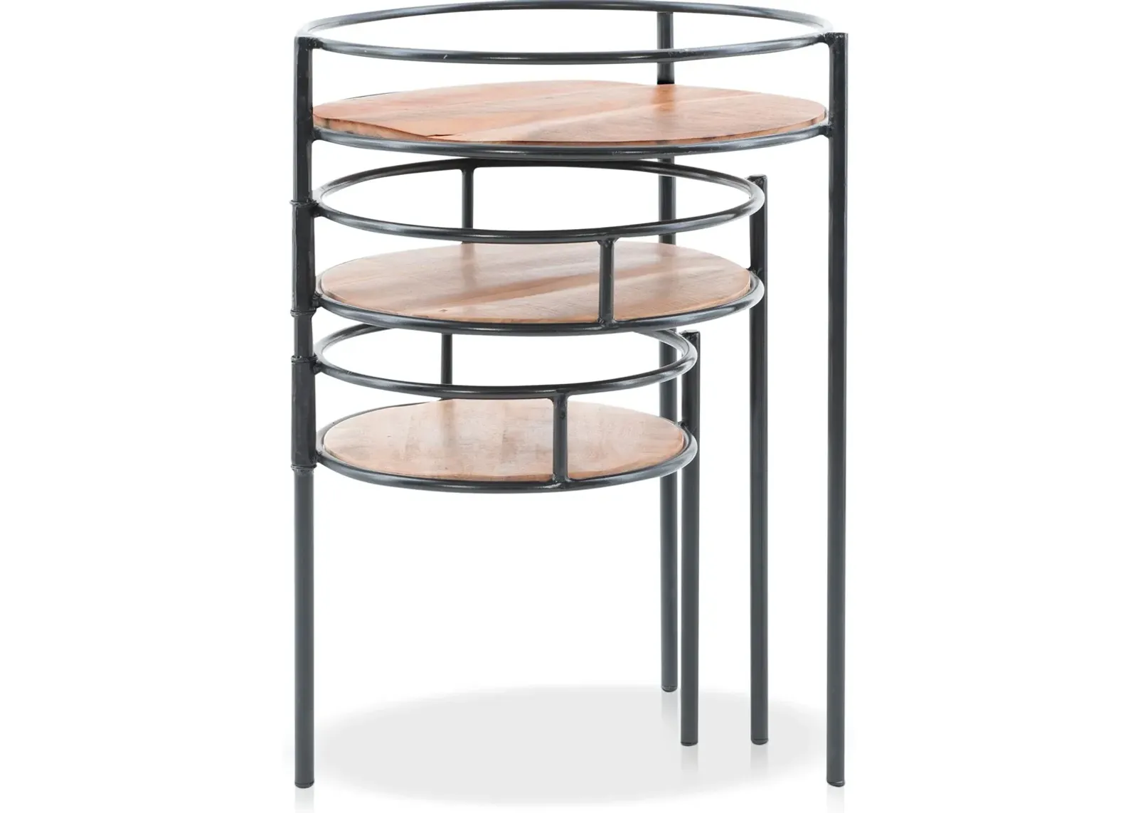 Clove Tiered End Table