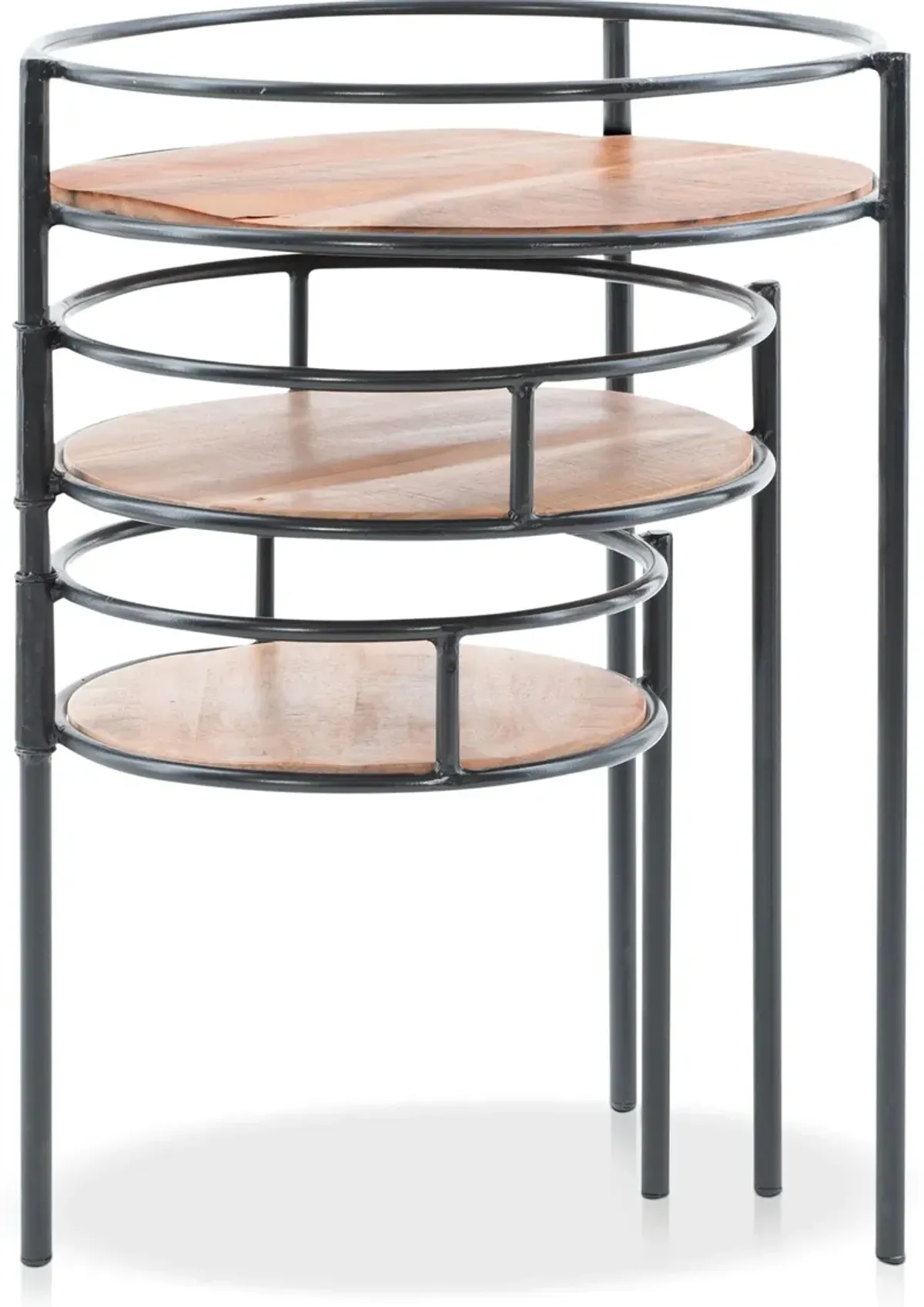 Clove Tiered End Table