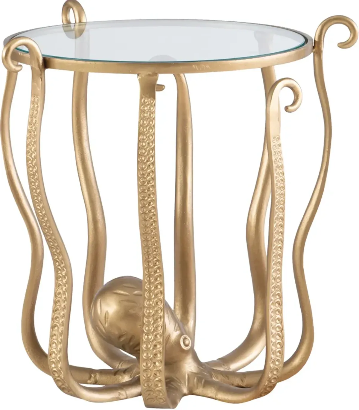 Atlantica End Table - Gold