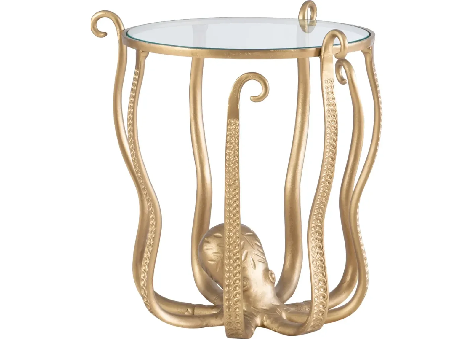 Atlantica End Table - Gold