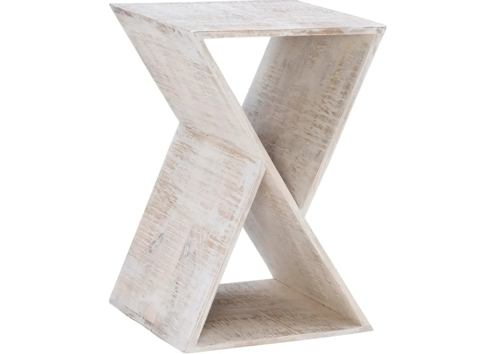 Addison End Table - White