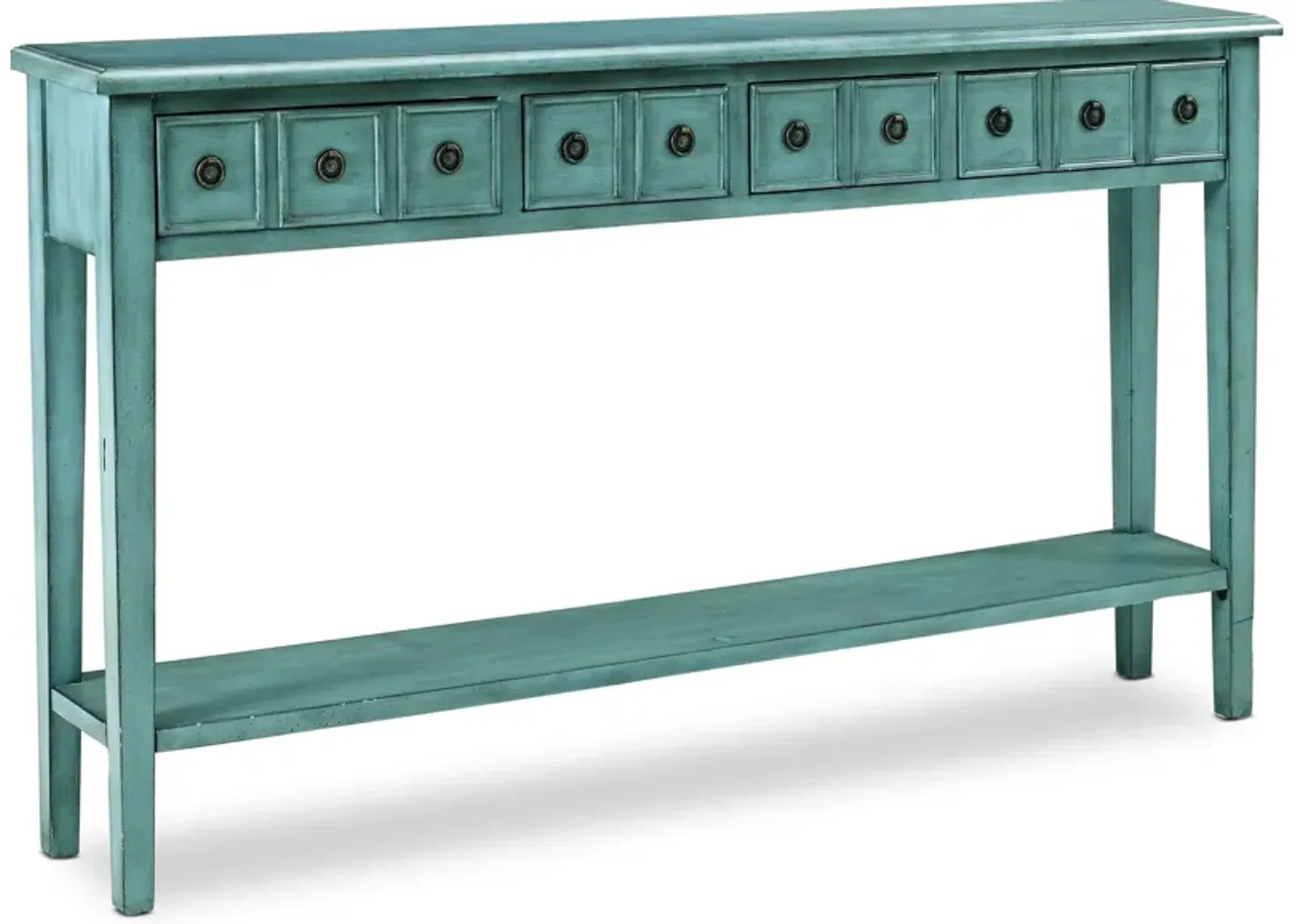 Jovie 60" Console Table - Teal