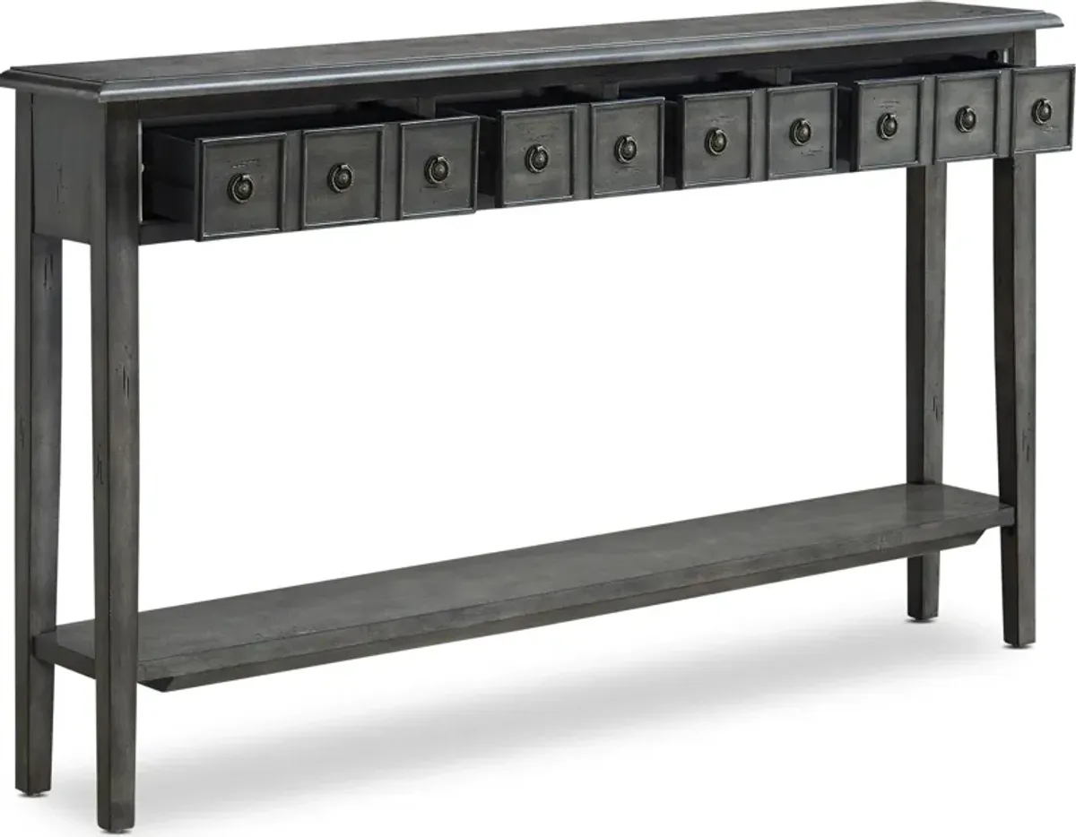Jovie 60" Console Table - Gray