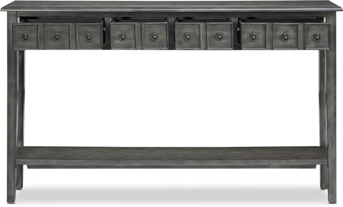 Jovie 60" Console Table - Gray