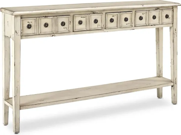 Jovie 60" Console Table - Cream