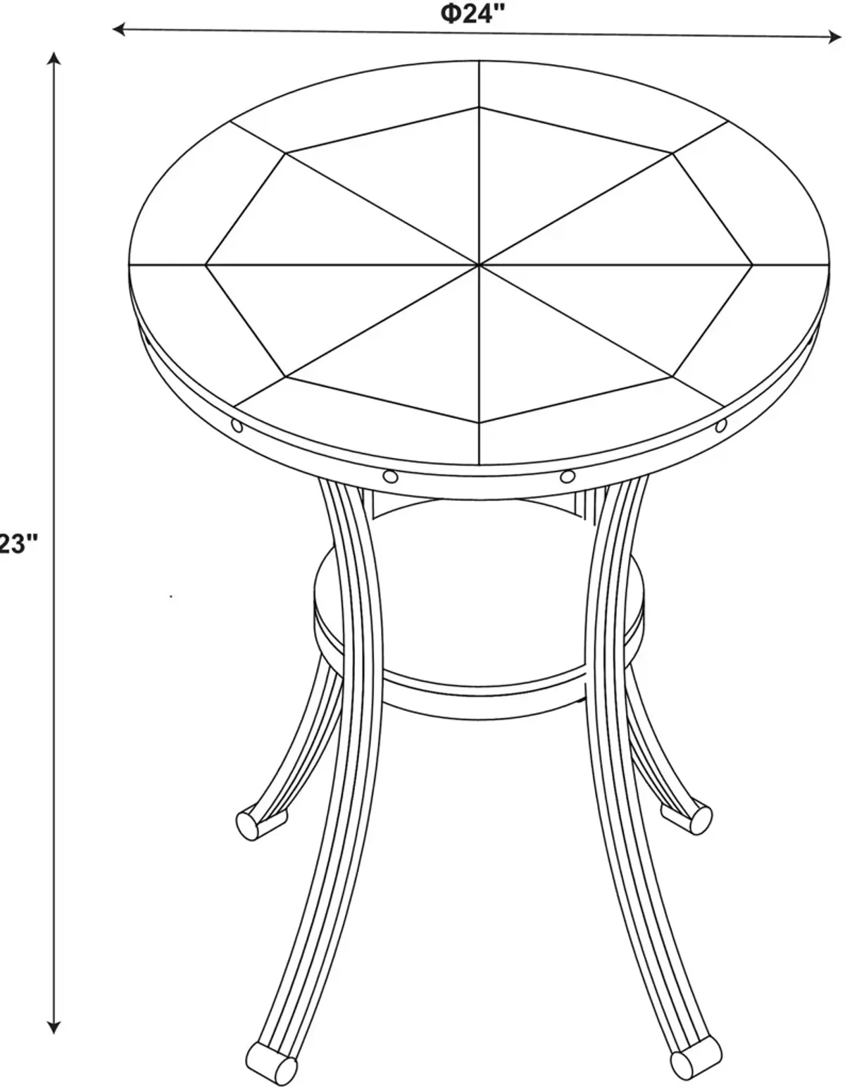 Cyril End Table