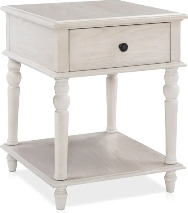 Orville Side Table - White