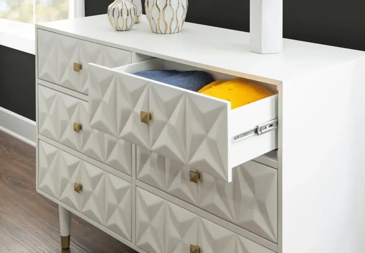 Brynlynn Dresser - White