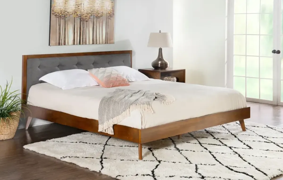 Courtney Upholstered Platform King Bed