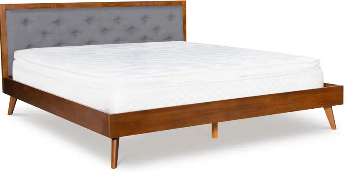 Courtney Upholstered Platform King Bed