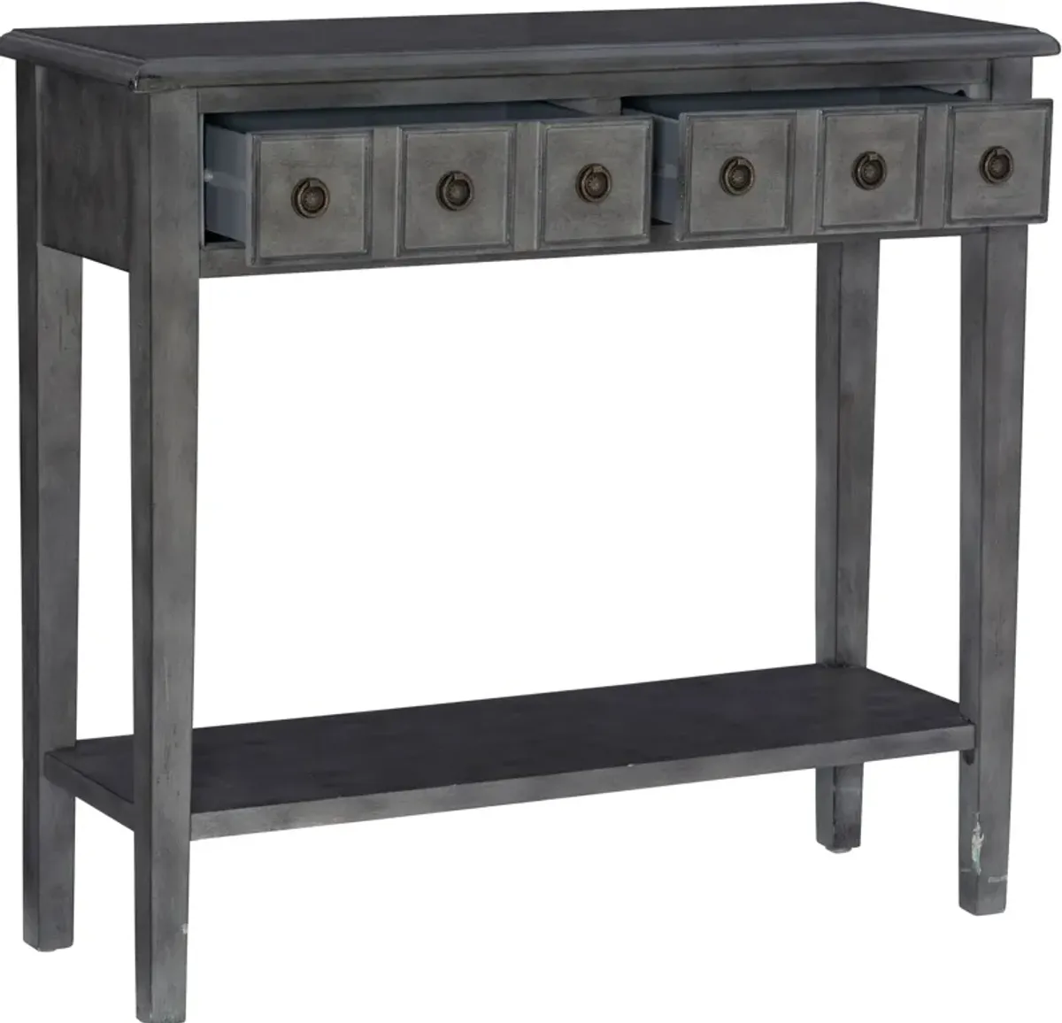 Jovie 38" Console Table - Gray