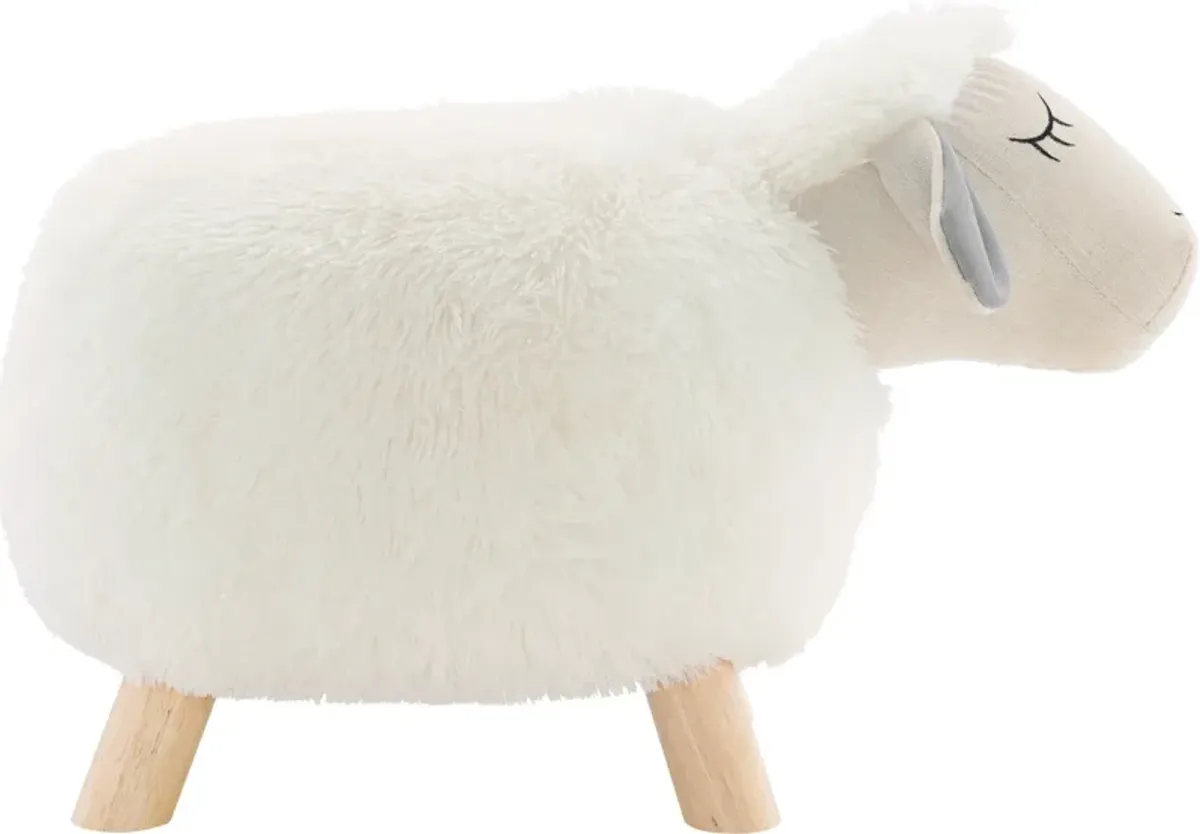 Stuffed Sheep Stool