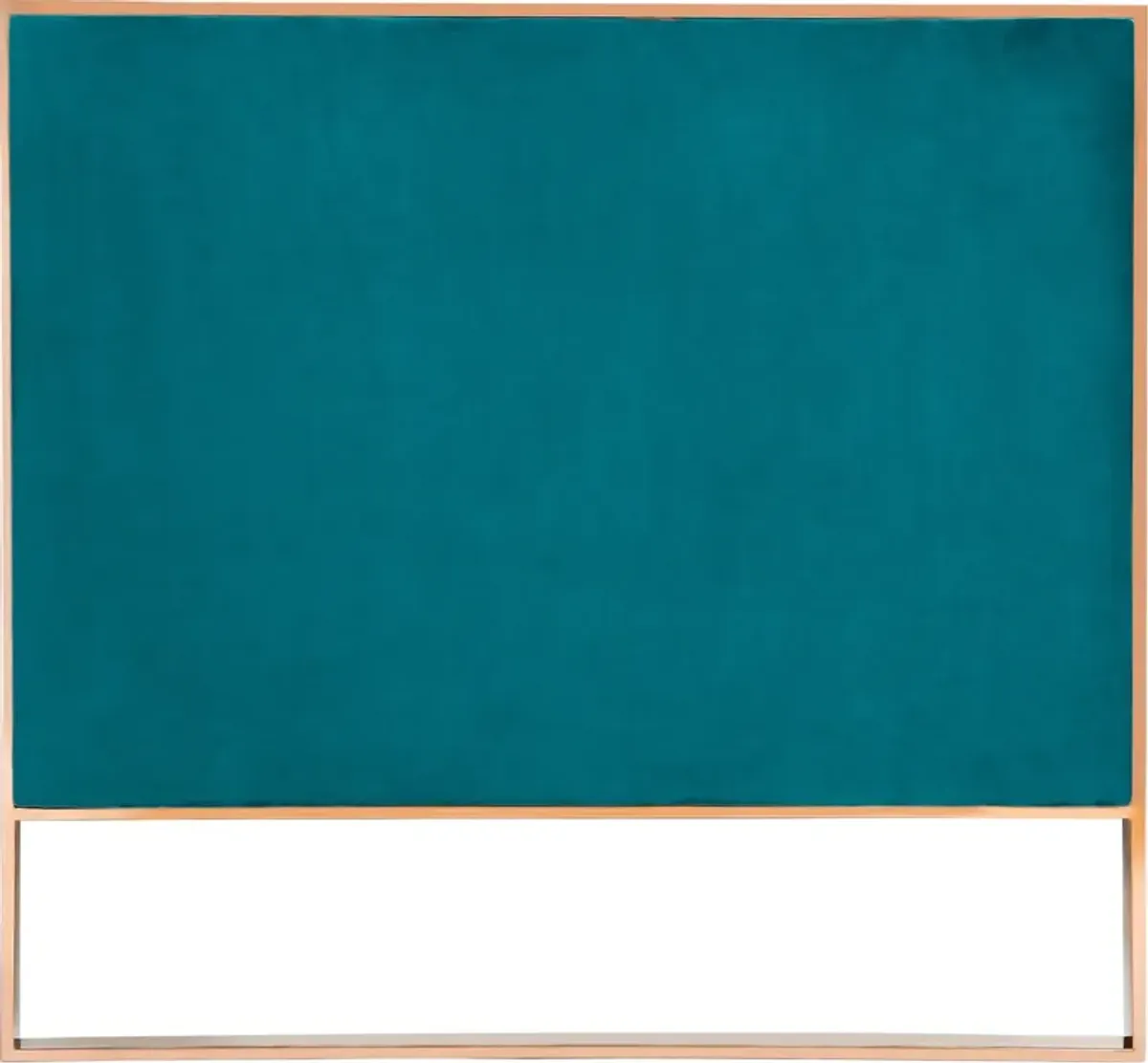 Dobrev Sofa - Teal/Rose Gold