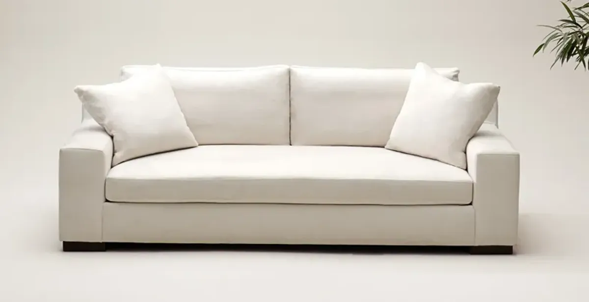 Ethan Hybrid Comfort Sofa - Bloke Cotton