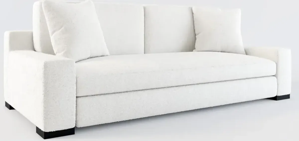 Ethan Foam Comfort Sofa - Bloke Snow