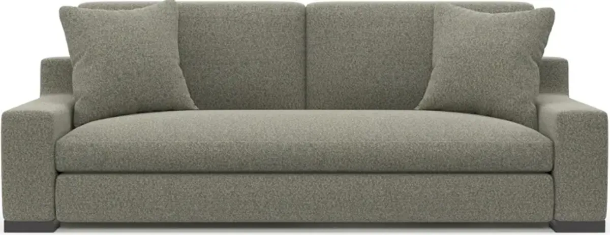 Ethan Foam Comfort Sofa - Bloke Smoke