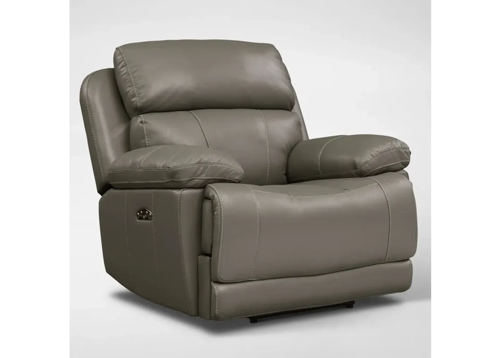 Monte Carlo Dual-Power Recliner - Gray