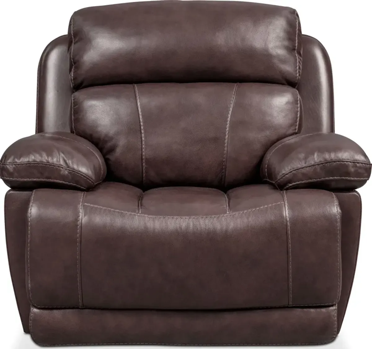 Monte Carlo Dual-Power Recliner - Chocolate