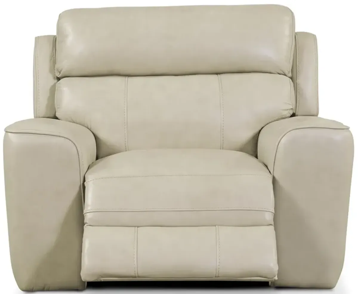 Newport Dual-Power Recliner - Cream