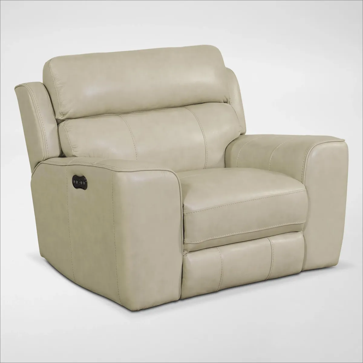 Newport Dual-Power Recliner - Cream