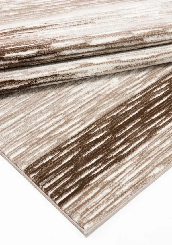 Astrantia 5X7 Rug - Brown/White