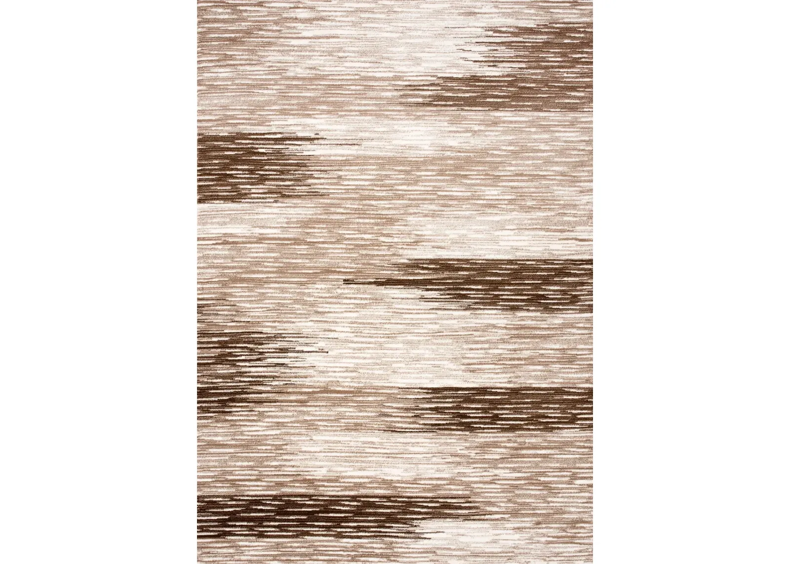 Astrantia 5X7 Rug - Brown/White