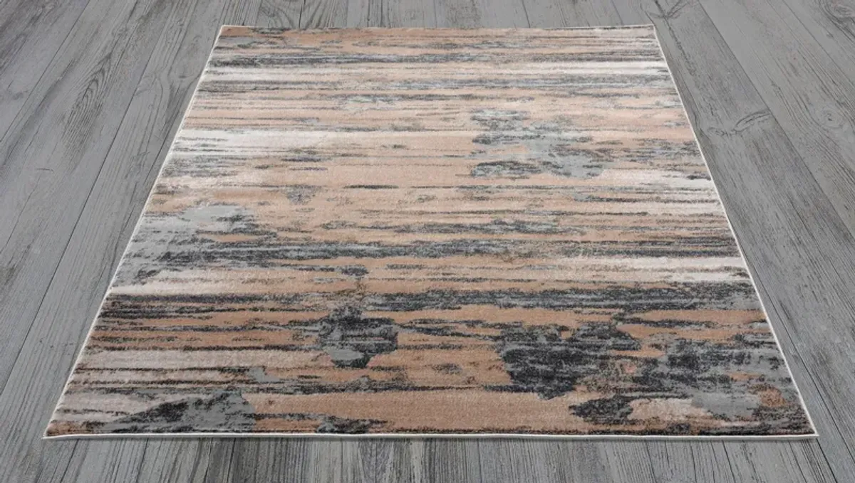 Aubreita 5X7 Rug - Brown/Gray