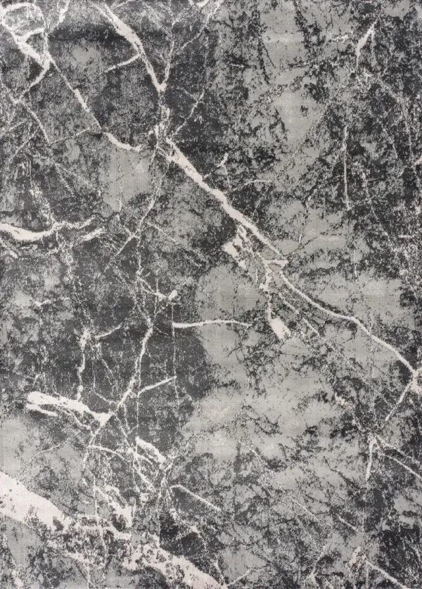 Calla 7' x 11' Rug - Black/Gray