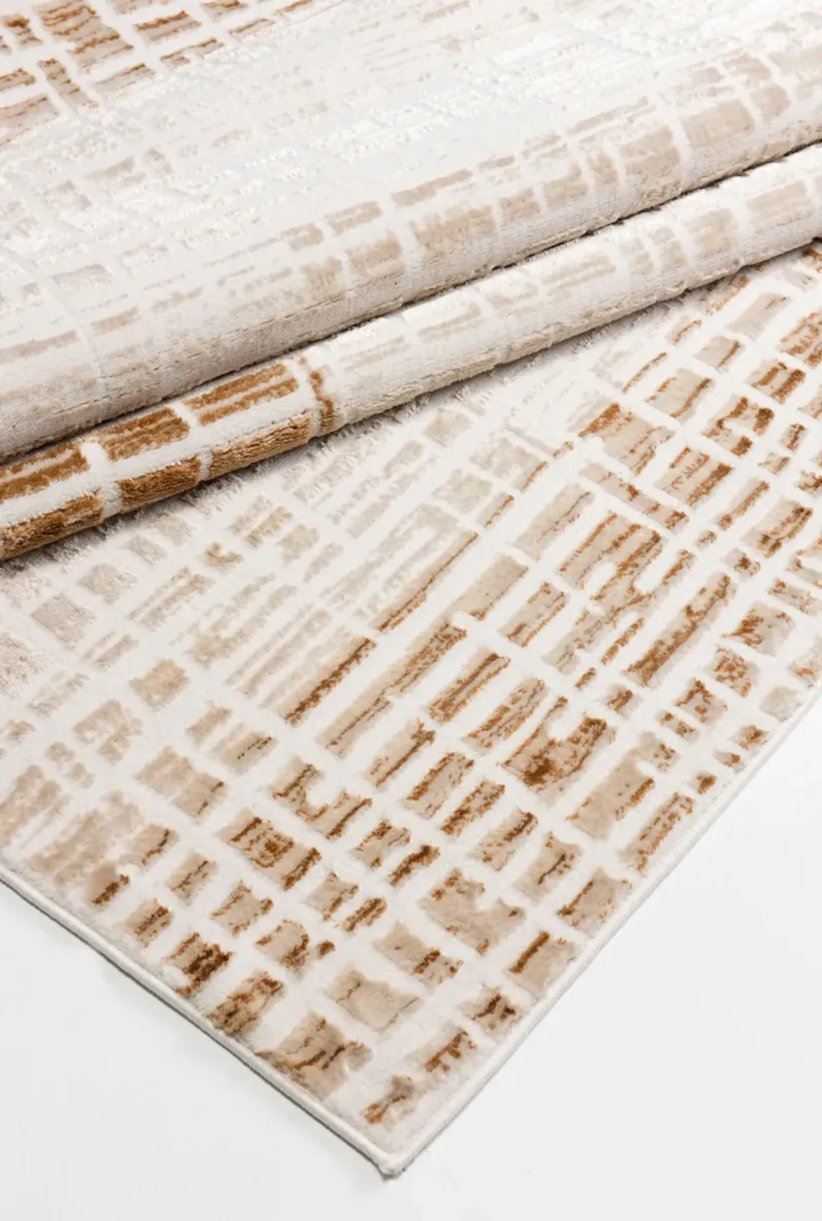 Addie 5' x 7' Rug - Beige/White