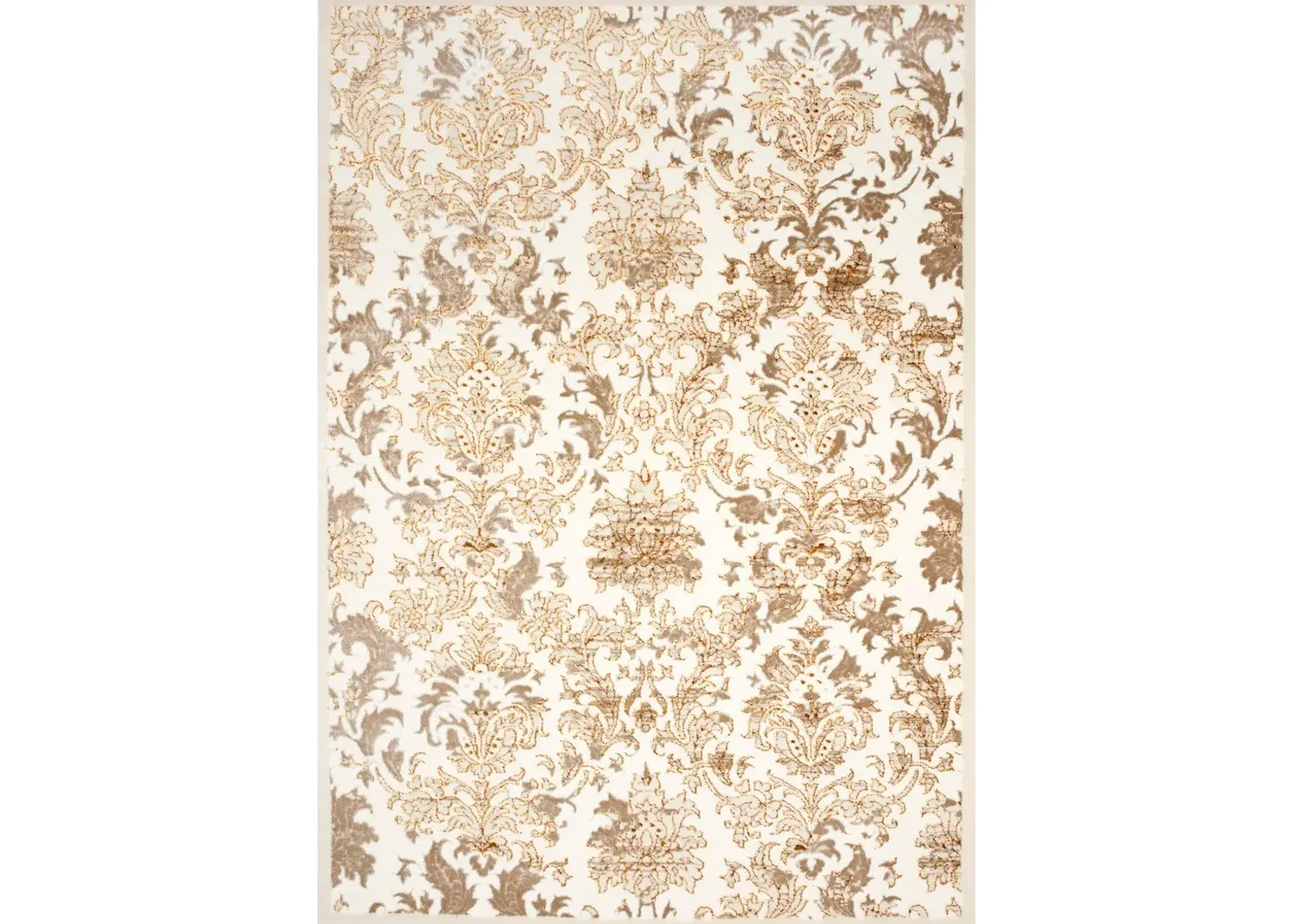 Hypericum 7X10 Rug - Brown/White