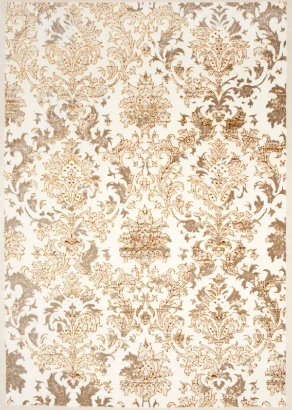Hypericum 7' x 11' Rug - Brown/White