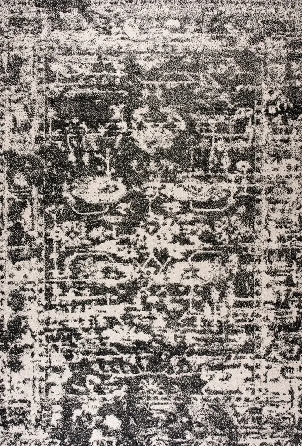 Ixia  5X7  Rug -Black/White