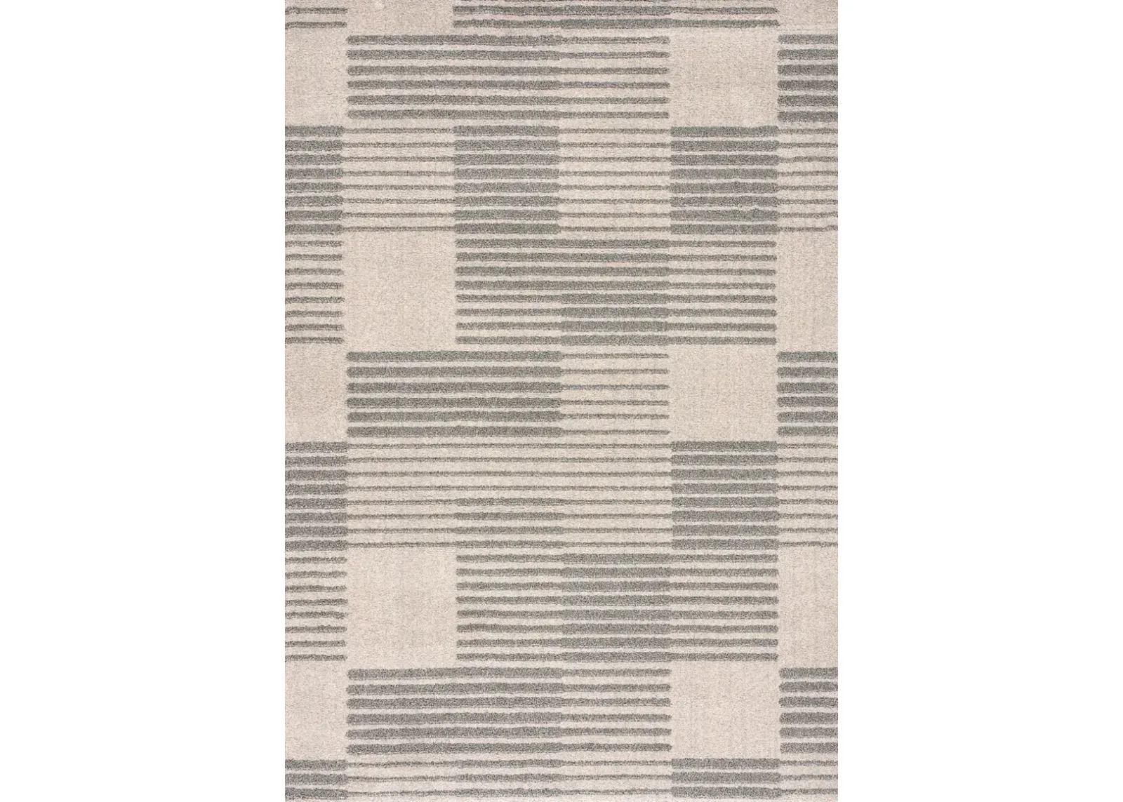 Kalmia 5X7 Rug - Gray/White