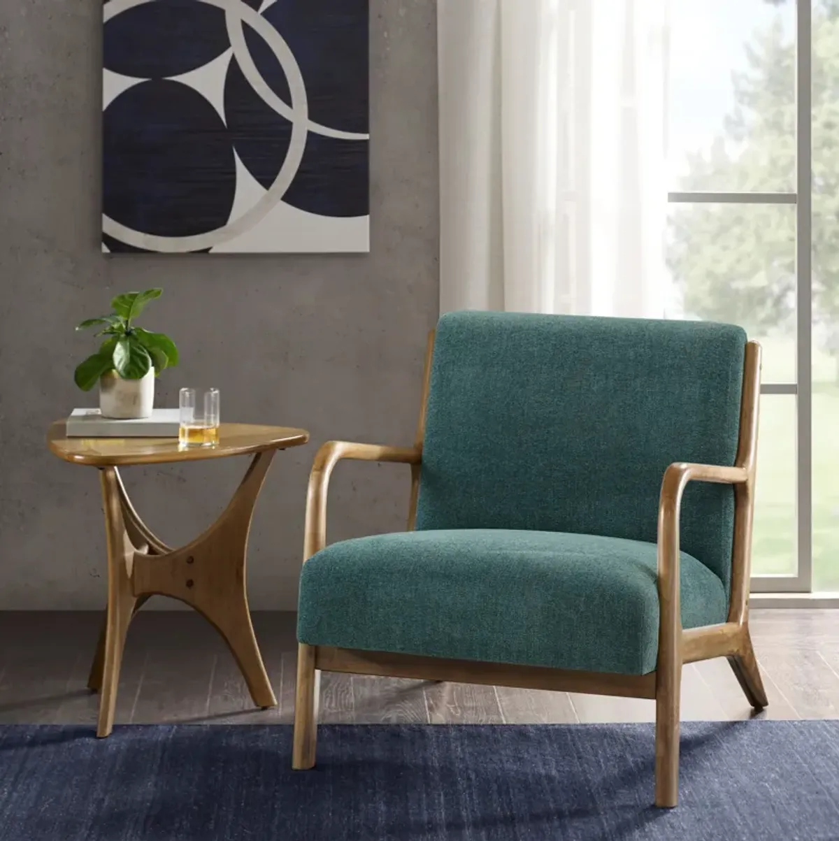 Vipin Accent Chair - Teal