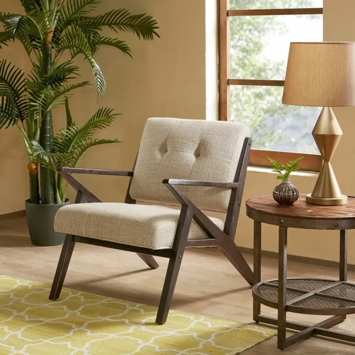 Madeline Accent Chair - Tan