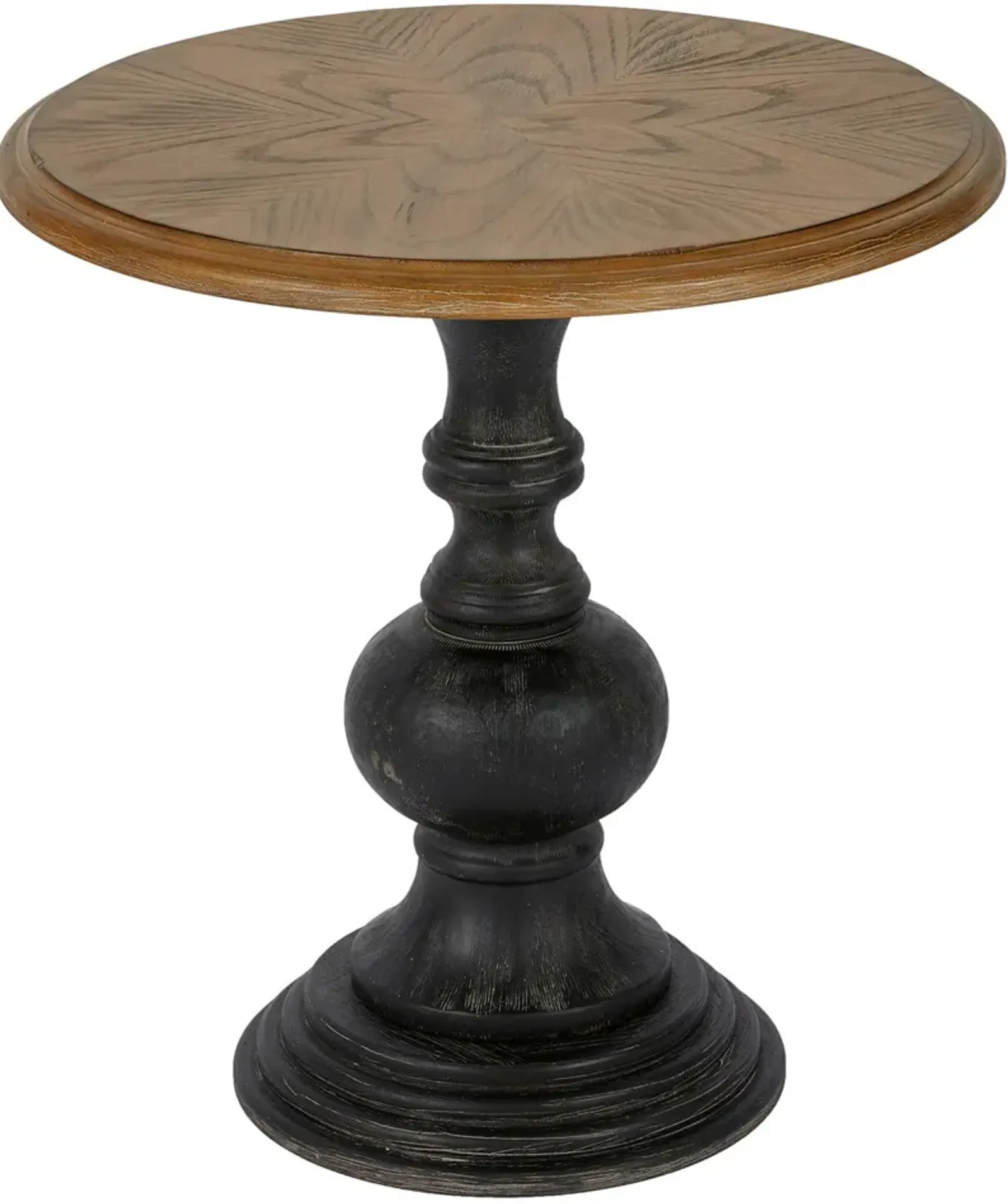 Erna Accent Table - Natural/Black