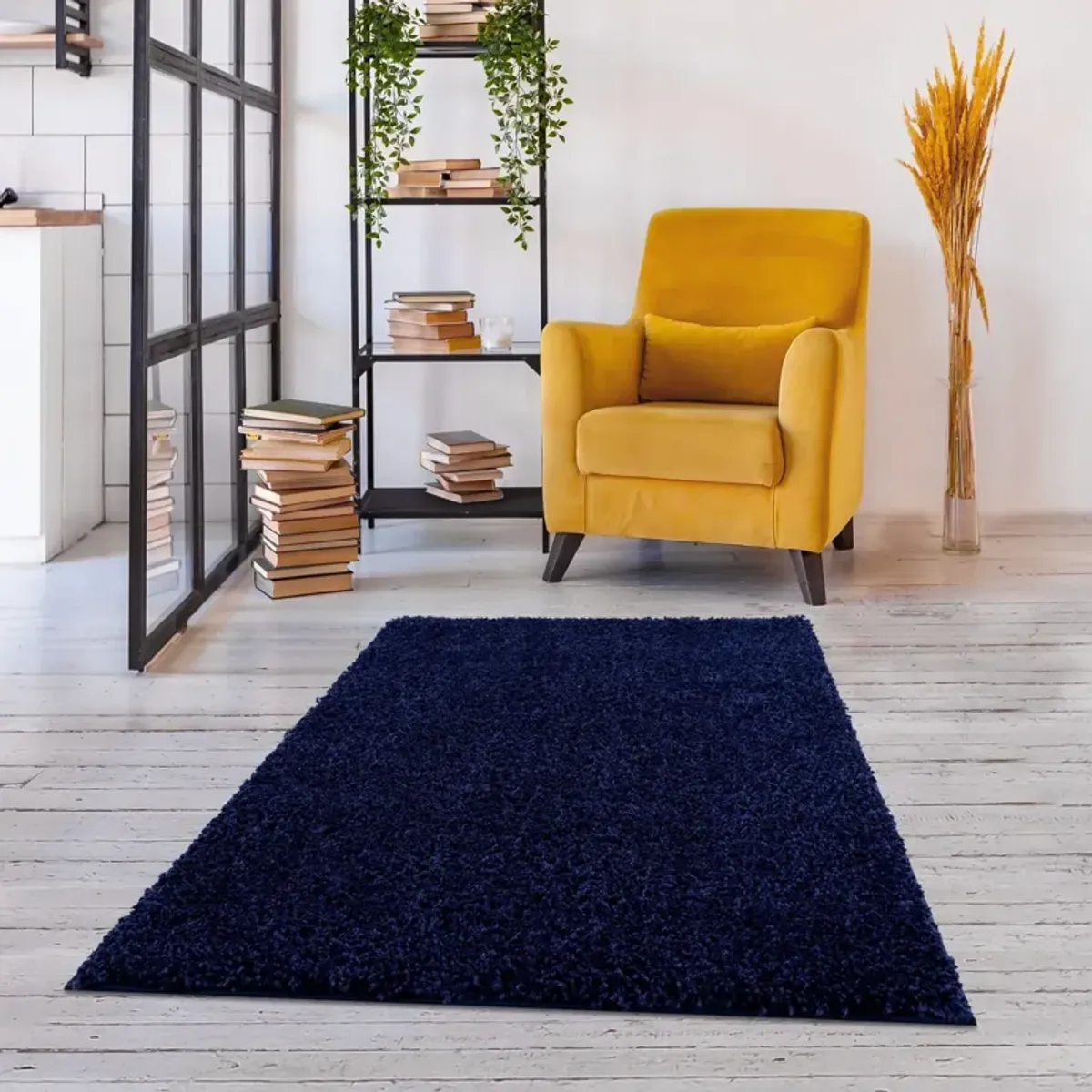 Geller 3' x 5' Area Rug - Navy