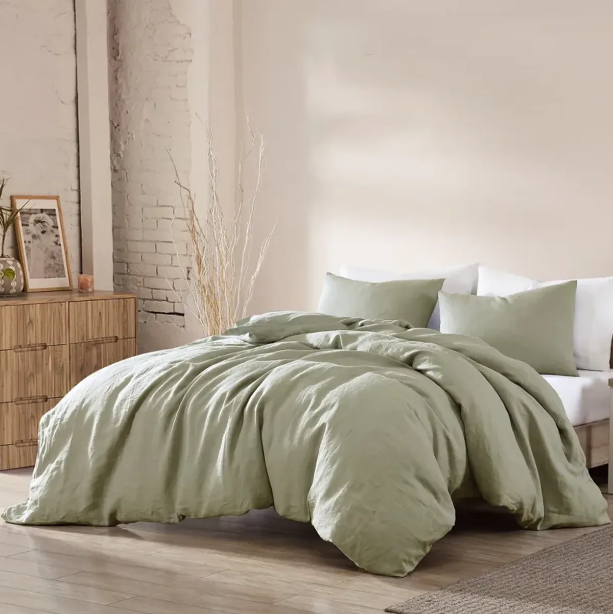 Dublin 2-Piece Twin Comforter Set - Sage