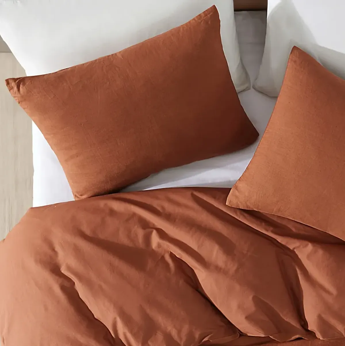 Dublin 3-Piece King Comforter Set - Spice