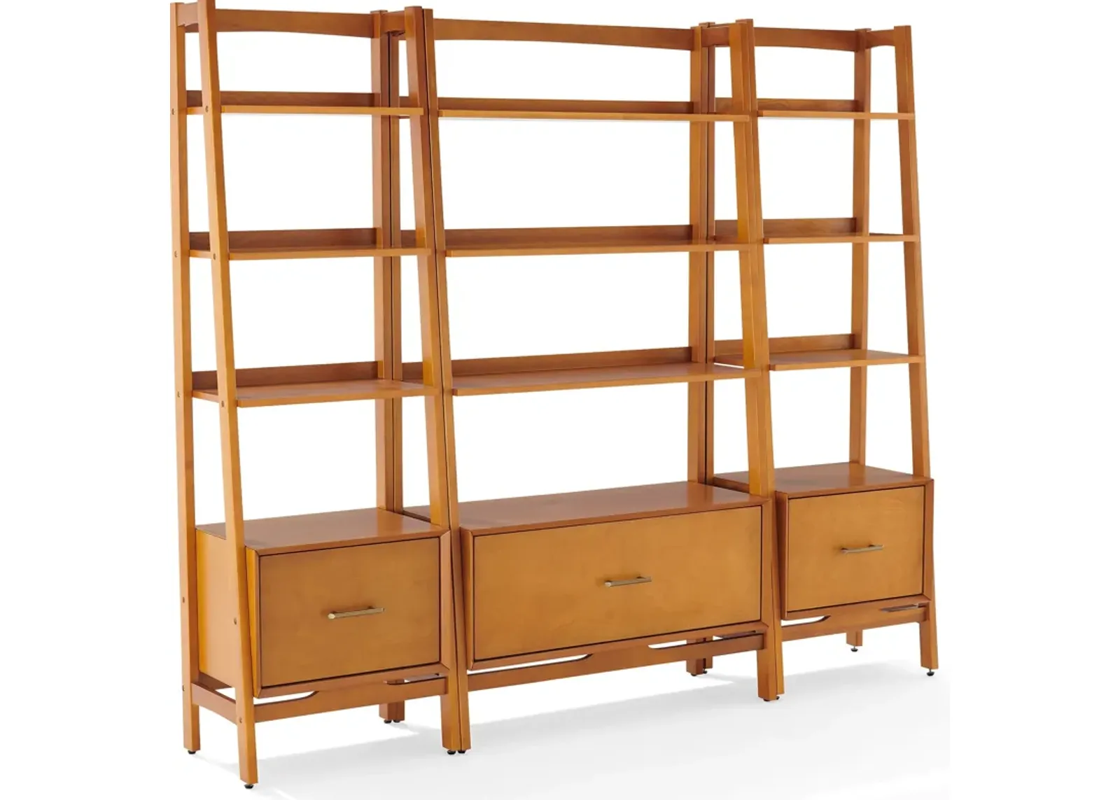 Bruce 3-Piece Etagere Set - Brown