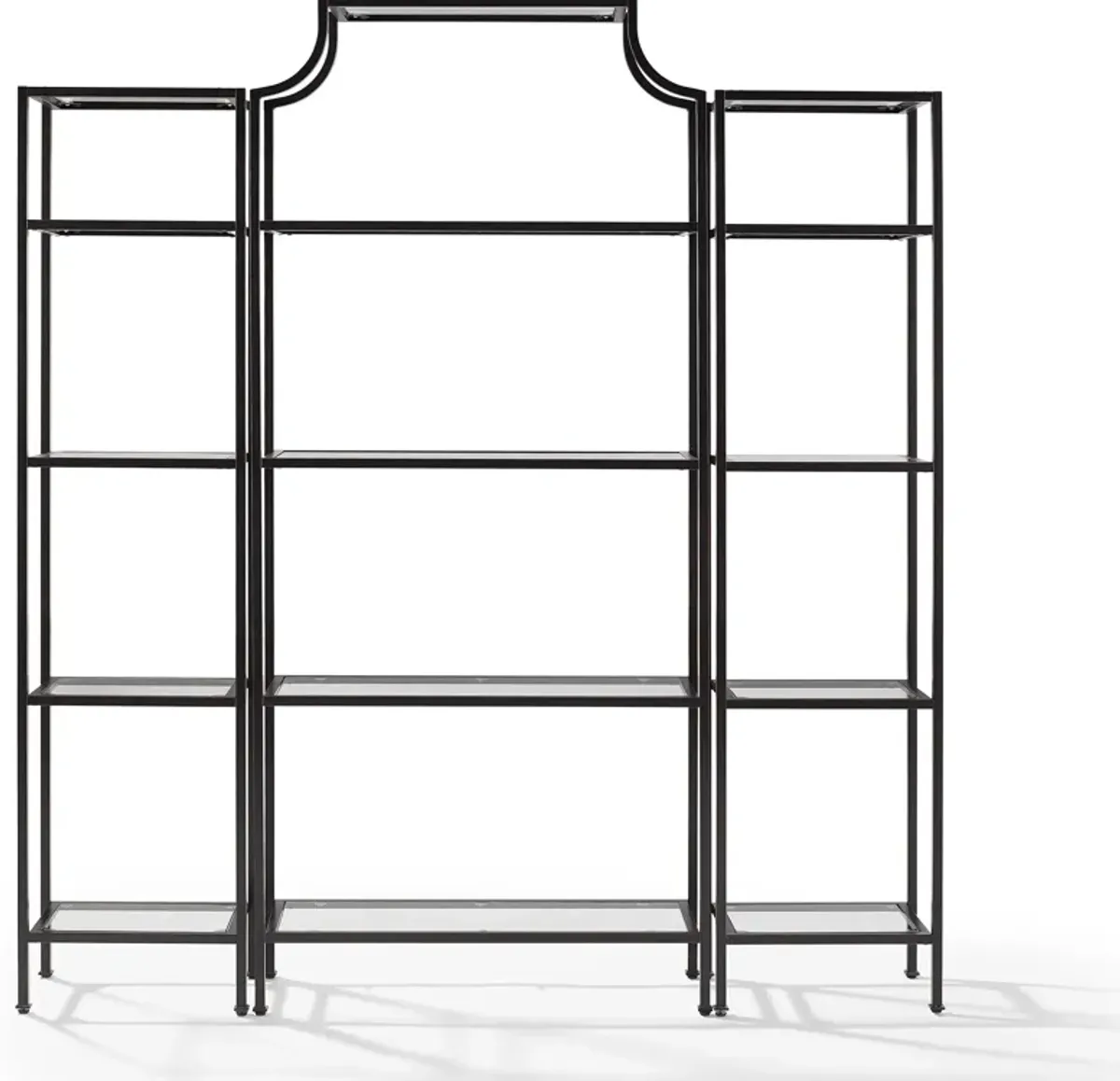 Shea 3-Piece Etagere Set - Black