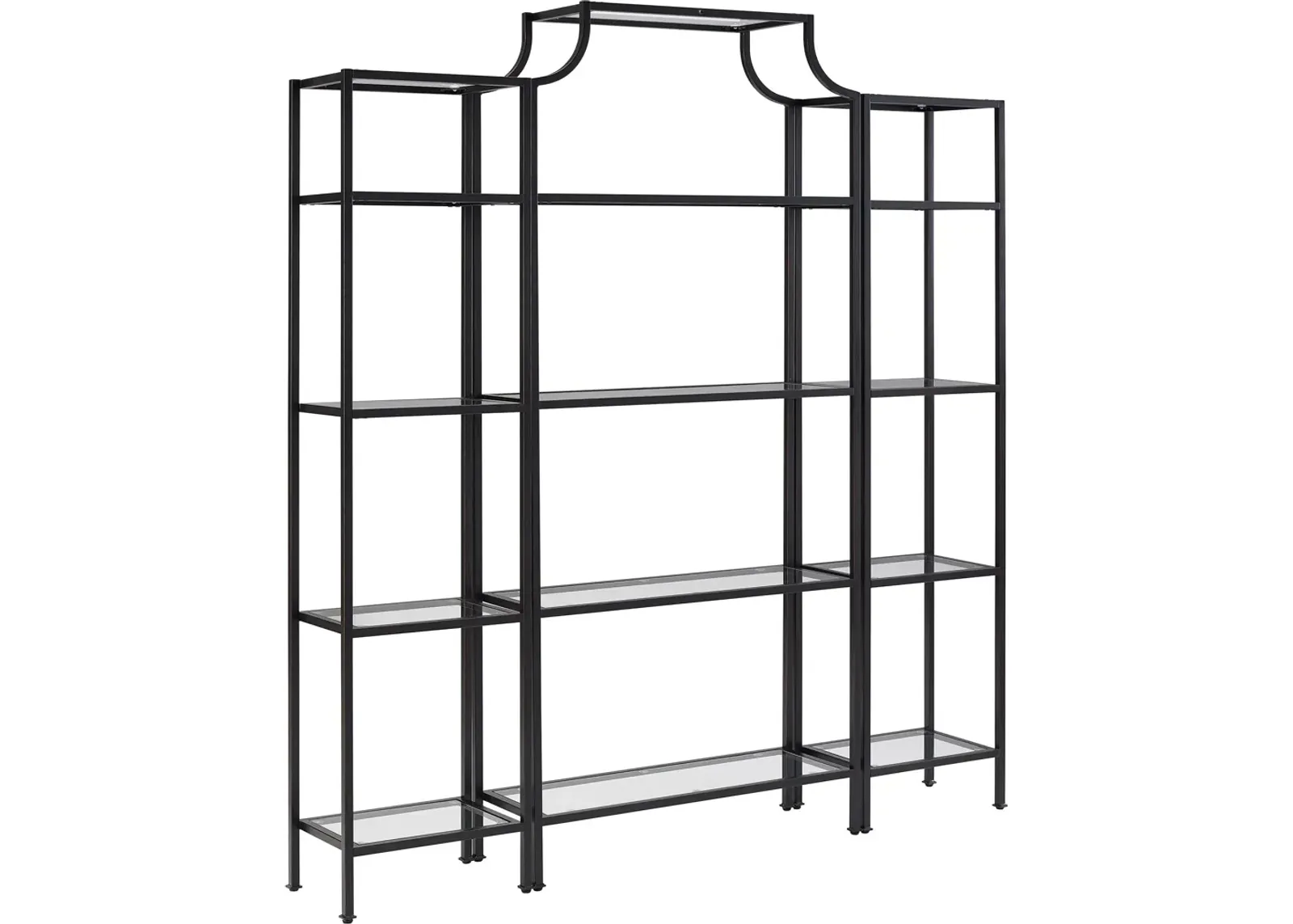 Shea 3-Piece Etagere Set - Black