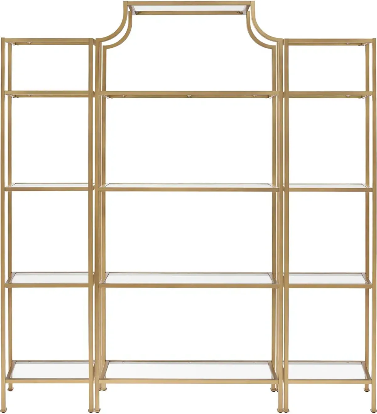 Shea 3-Piece Etagere Set - Gold